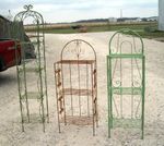 Rope Decorated Shelf Unit - Garden Plant Stand