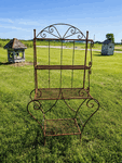 Large Heavy Duty Wrought Iron Rustic Shelving Bakers Rack