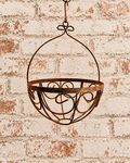 Shaundra Metal Flower Planter Basket 