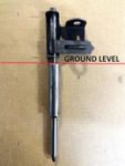 Single Drop Pin Custom Wrought Iron Latch - Driveway Gates