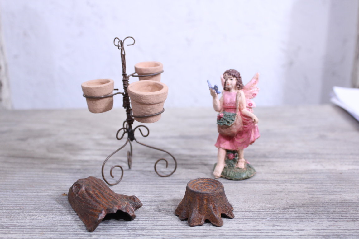 Small Miniature Fairy Garden Accent Pieces