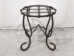 14" Small Wrought Iron Table  Patio Furniture