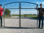 Special Size Gate To Fit A Driveway Perfect