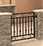 Square Metal Donovan Ornate Entrance Gate 36 x 36