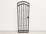 Tall Narrow Wrought Iron Donovan Entry Gate - 6t