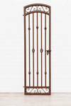 Tall Narrow Wrought Iron Donovan Entry Gate - 6t