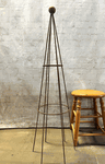 Lg 47" Jamie Obelisk Trellis For Flower Gardens