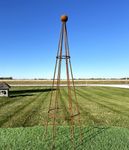 Med 38" Jamie Obelisk Flower Garden Trellis 