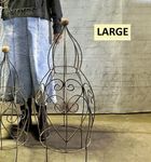 Large Betty Ball Obelisk - Metal 39" Topiary Plant Support