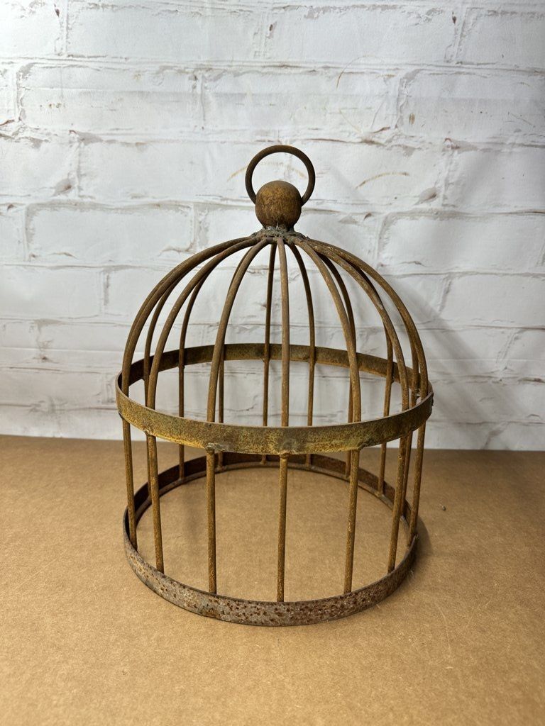 Small Bird Cage Cloche Topiary Plant Support