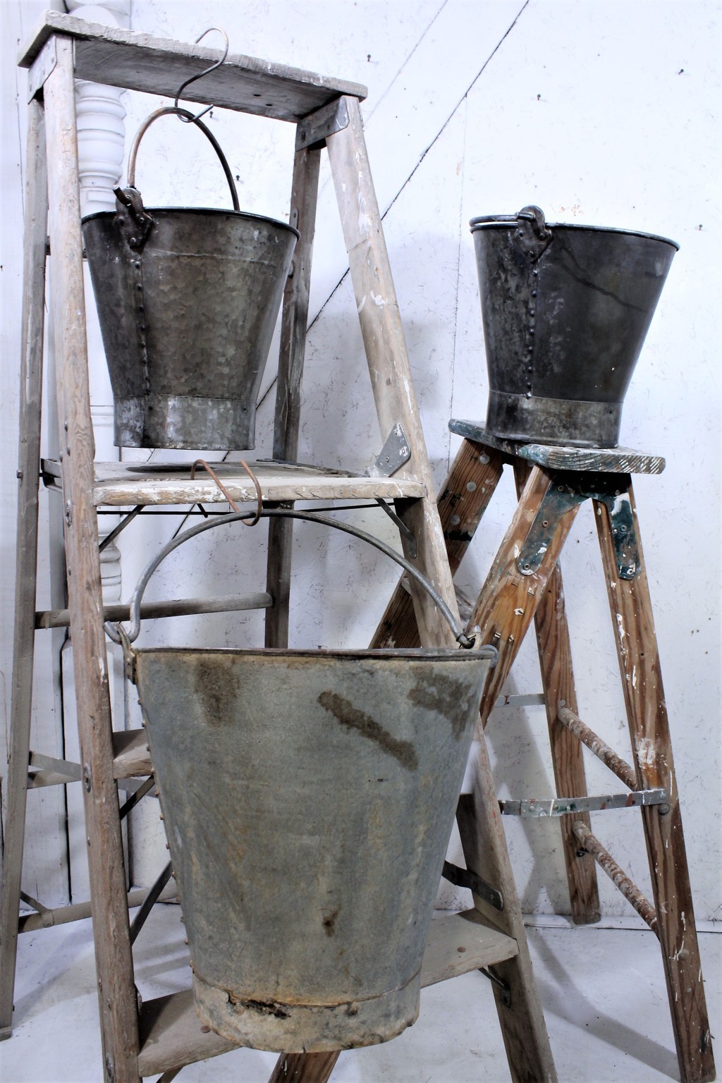 Vintage Dairy Bucket Milk Pail