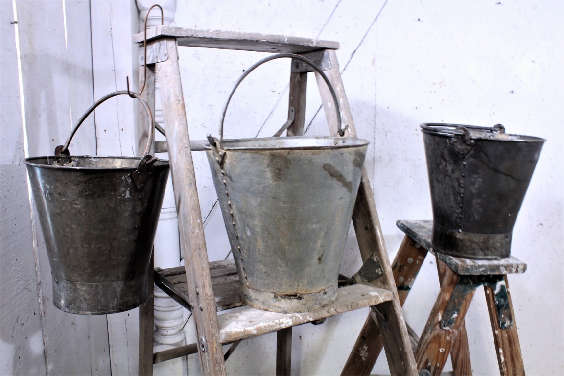 Vintage Dairy Bucket Milk Pail