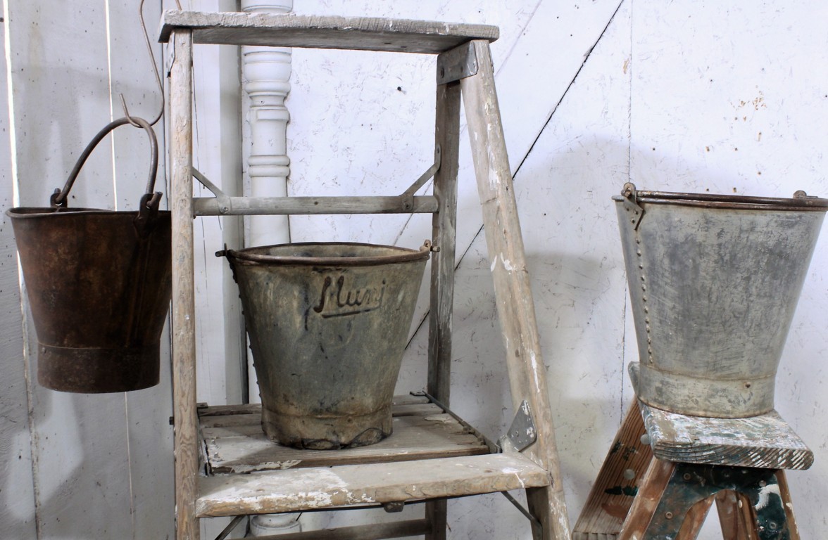 Vintage Dairy Bucket Milk Pail