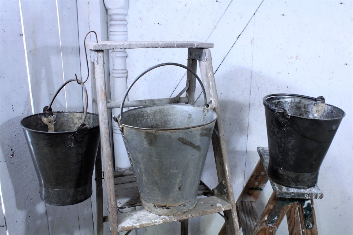 Vintage Dairy Bucket Milk Pail