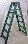 Wooden Shelves With Vintage Look - Double Ladders - 6 Steps