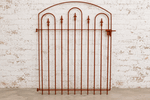 Woodson Garden Wrought Iron Gate - 4 ft Tall x 44 Wide