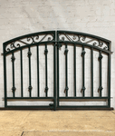 Wrought Iron 36in Tall x 54in Wide Center Divide Delaware Gate