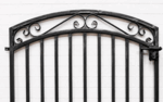 Wrought Iron 3ft Tall x 3.5ft Wide Delaney Entry Gate