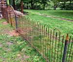 Wrought Iron 4' Tall Fencing - Metal Fence To Enclose Yards