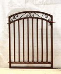 Wrought Iron 4ft Tall x 3.3ft Wide Delaney Entry Gate