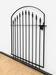 Wrought Iron 4ft Tall x 3.5ft Wide Clarkson Entry Gate