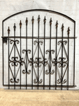 Wrought Iron 4ft Tall x 45in Wide Curly Clarkson Garden Gate