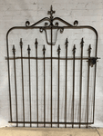Wrought Iron 4ft Tall x 4ft Wide Ornate Entry Gate
