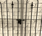 Wrought Iron 4ft Tall x 6.5ft Wide Center Divide Missoula Entry Gate