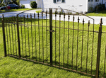 Wrought Iron 4ft Tall x 84in Wide Center Divide Clarkson Gate