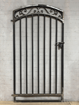 Wrought Iron 5ft Tall x 3ft Wide Delaney Entry Gate