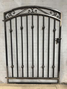 Wrought Iron 5ft Tall x 4ft Wide Delaware Entry Gate