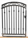 Wrought Iron 5ft Tall x 4ft Wide Delaware Entry Gate