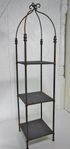 Wrought Iron 66 Plant Stand Three-Tier Shelf