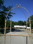 Wrought Iron 66 Plant Stand Three-Tier Shelf