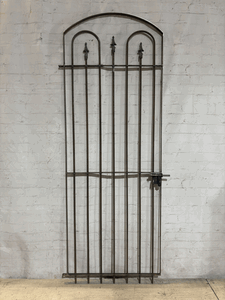 Wrought Iron 6ft Tall x 2.5ft Wide Woodson Entry Gate