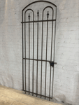 Wrought Iron 6ft Tall x 2.5ft Wide Woodson Entry Gate