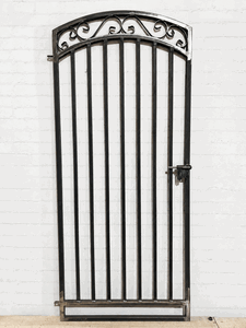 Wrought Iron 6ft Tall x 3ft Wide Delaney Entry Gate