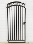 Wrought Iron 6ft Tall x 3ft Wide Delaney Entry Gate