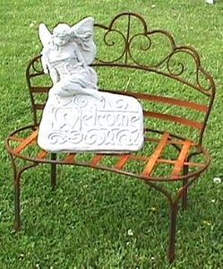 Wrought Iron Benches & Chairs