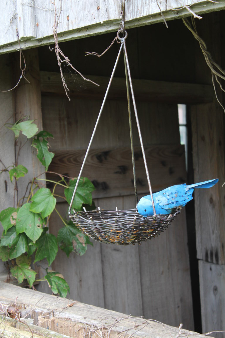 Wrought Iron Bird Nest Cardinal , Bluebird, or Oriole