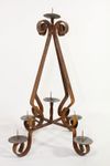 Wrought Iron Carmelita Candelabra Candle Sconce