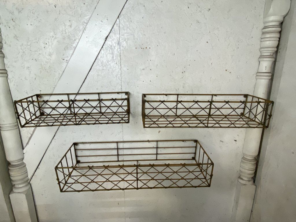 Wrought Iron Cottage Window Boxes Decorative Containers