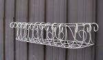 Wrought Iron Country Wire Window Boxes