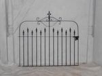 Wrought Iron Custom Onate Historical Gate