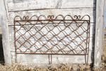 25 Wrought Iron Wavy Fence Garden Border Edging