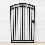 Wrought Iron Delaney Garden Entry Gate 5ft Tall x 4ft Wide