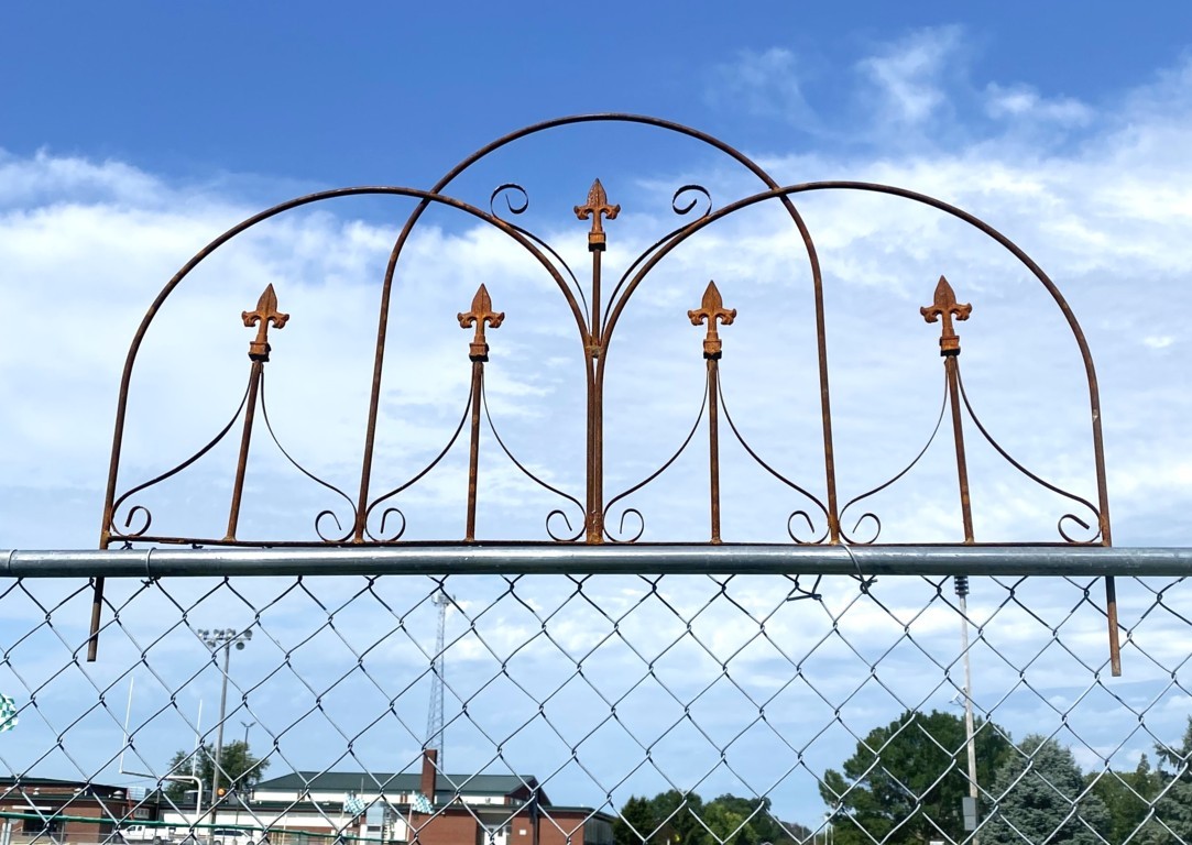 Wrought Iron Dome Garden Edging Fence