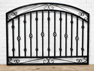3 Tall Wrought Iron Donovan Gate - 60 Wide Opening