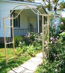 Wrought Iron Egyptian Arbor - Garden Arch