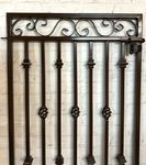 Wrought Iron Flat Top Donovan Entrance Gate
